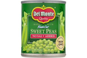 Del Monte Fresh Cut Sweet Peas No Salt Added