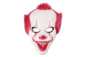 Маска д/хелловіну Клоун 23,5*29см в асортименті