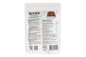 Цукерка в чорному шоколаді Hazelnut Protein bites Healthy Choice д/п 145г