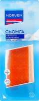 Семга легкого копчения филе-кусок Norven с/ш 1с лоток 130г