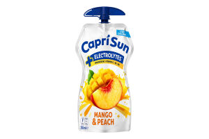 Напиток сокосодержащий Манго-персик Электролиты Capri-Sun д/п 330мл