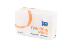 Мыло туалетное твердое марки К Увлажняющий крем Aro 4х70г