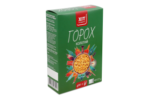 Горох колотый шлифованный Хіт продукт к/у 4х100г