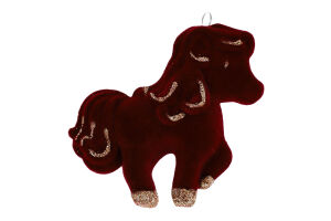 Фігурка новорічна Символ року Кінь 8,5*8см в асортименті КМ