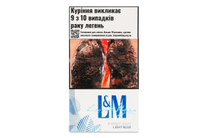 Сигареты с фильтром L&M First cut Light blue 20шт
