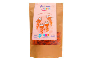 Вироби макаронні для дітей від 12міс з червоної сочевиці Смачна сочевична Дитяча Pasta д/п 250г