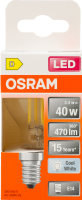 Лампа філаментна ЛЕД 3,4W E14 4000K P40 Osram