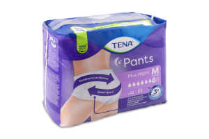 Підгузки-трусики д/дорослих Plus Night р.М 12шт Tena