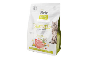 Корм д/стерилізованих котів Стерілайзд з свининою сухий 2кг Бріт Кеа