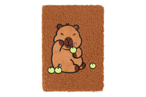 Блокнот ZiBi KidsLine Capybara10 А5 плюшевий 80арк