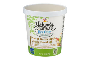 Nature's Promise Muesli Cereal Peanut Butter Apple