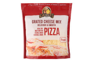 Микс тертых сыров 43% для пиццы Dziugas д/п 200г