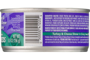 Purina Friskies Savory Shreds Turkey & Cheese Dinner In Gravy