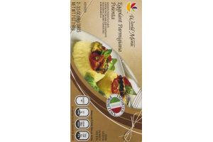 Ahold World Menu Eggplant Parmigiana Polenta