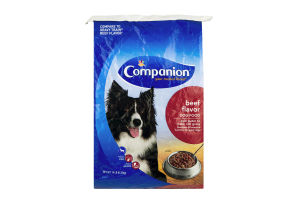 Companion Dog Food Beef Flavor