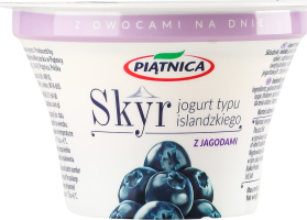 Йогурт Piatnica Скир по-ісландськи лохина
