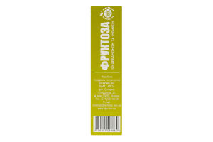 Фруктоза з кардамоном та імбирем ПрАТ ХПП к/у 100г