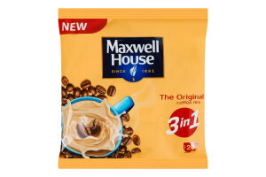 Напій кавовий розчинний 3в1 Original Maxwell House м/у 20х18г