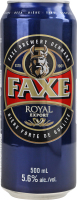 Пиво 0.5л 5.6% світле Royal Export Faxe з/б