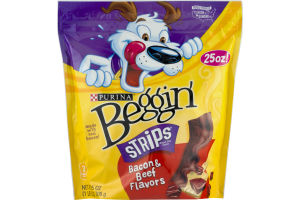 Purina Beggin' Strips Bacon & Beef Flavors