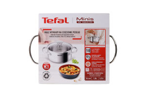 Каструля з кришкою 1.5л d16см №2100137364 Minis Tefal 1шт