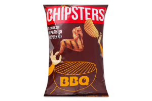 Чипсы картофельные волнистые Крылышки барбекю Chipster's м/у 95г