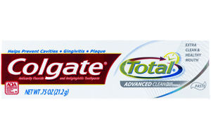 Colgate Total Advanced Clean Plus Whitening Anticavity Fluoride and Antigingivitis Toothpaste
