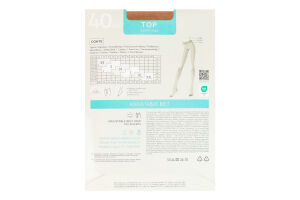 Колготки жіночі Conte elegant Top 40den 4 natural