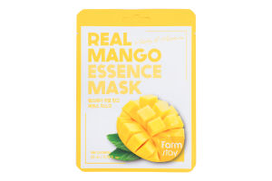 Маска д/обличчя Real Mango відновлювальна тканинна 23мл Farm stay