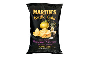 Martin's Kettle Gold Potato Chips Sea Salt & Balsamic Vinegar