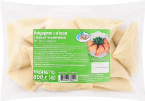 Бендерики з м'ясом Полісся 600г