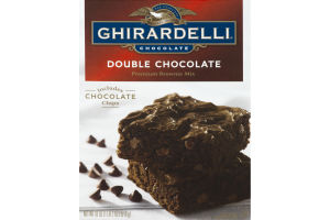 Ghirardelli Double Chocolate Premium Brownie Mix