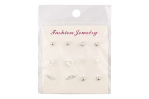Набір сережок-гвіздків в асортименті LF25051617