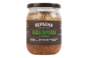 Каша перловая со свининой Вербена с/б 500г