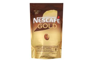 Кофе растворимый сублимированный Nescafe Gold д/п 500г