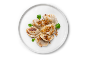 Вареники с мясом