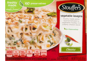 Stouffer's Classics Vegetable Lasagna