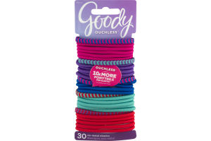 Goody Ouchless No-Metal Elastics - 30 CT