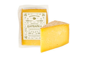 Сир 50% напівтвердий Закарпатська Дарвайка Мамин сир кг
