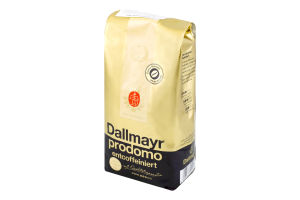 Кава смажена в зернах без кофеїну Promodo Dallmayr м/у 500г