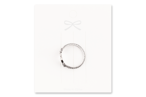 Каблучка сірий метал FHF25618M33