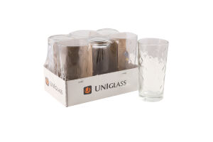 Набор стаканов 245мл №51057:8.107-245 Prisma Uniglass 6шт