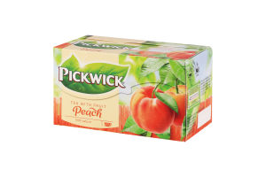 Чай чорний ароматизований персиковий Pickwick к/у 20х1.5г