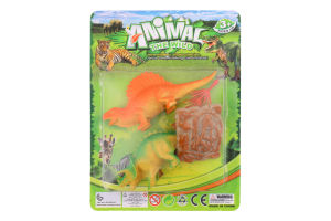 Набір іграшковий для дітей від 3років 19х14см №ZJM231110260 Динозаври Ningbo Union Point Imp&Exp Co. Ltd 1шт