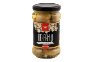 Грибы маринованные Шампиньоны Хіт продукт с/б 280г