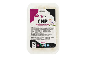 Сир кисломолочний 5% безлактозний з молока екстракласу Lago п/у 300г