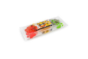 Мармелад желейный Клубника-лимон-яблоко Мармелапки Jelly Paws м/у 120г