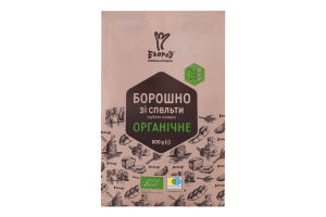 Мука из спельты органическая грубого помола Екород м/у 800г