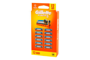 Картридж Фьюжин5 12шт Джилет