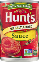 Hunt's No Salt Added Tomato Sauce